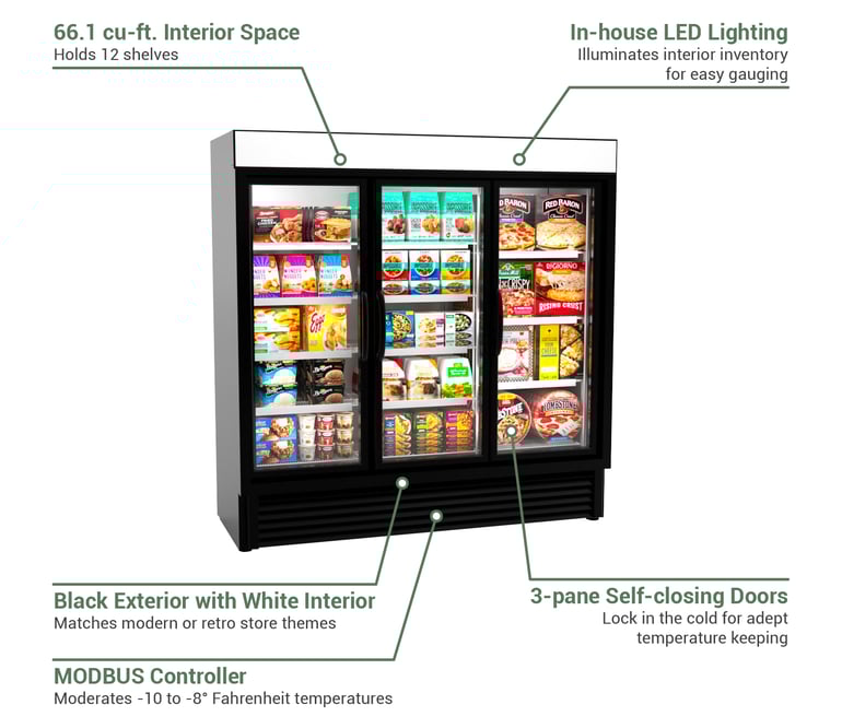 Hussmann VRL3B1A Features