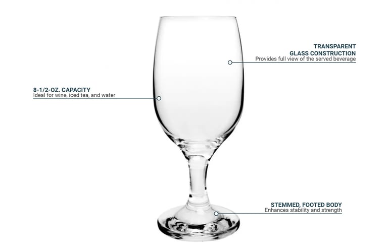 ChefSommelier L5633 Sequence Clear 16 Oz Wine Glass