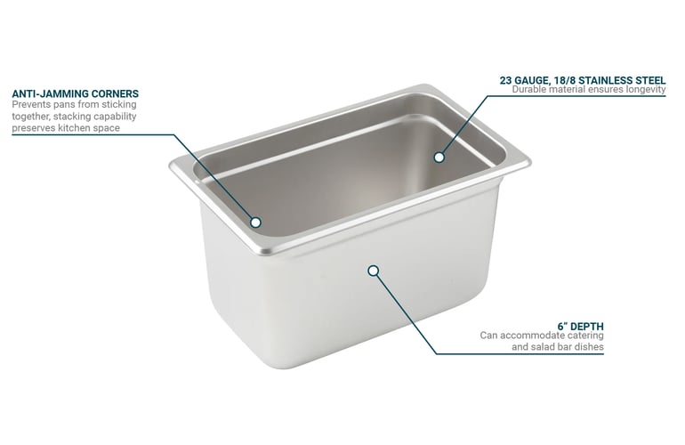 Winco SPJP406 Features