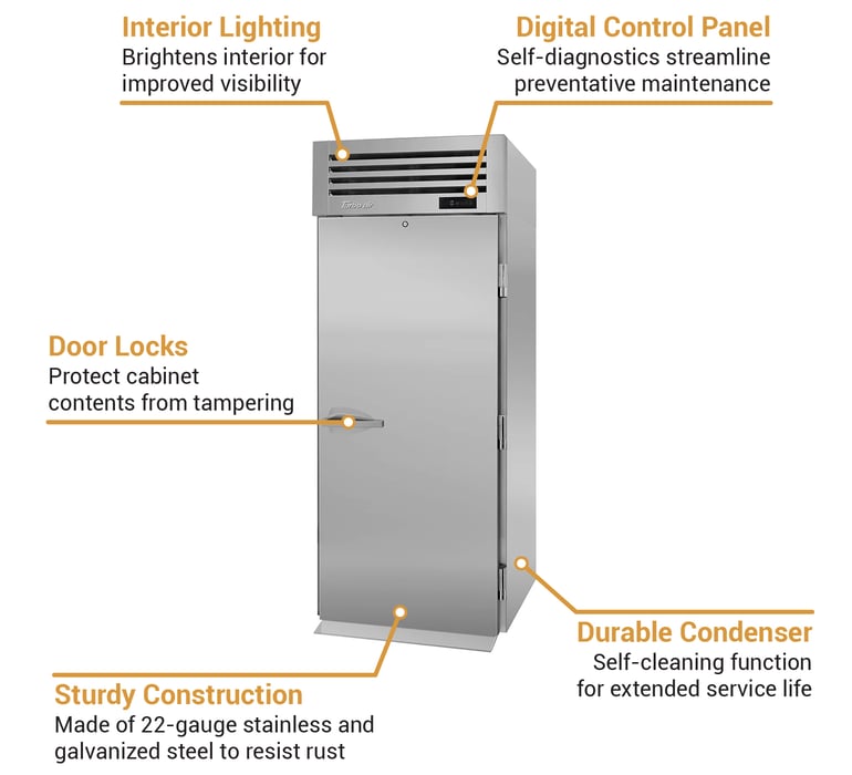 Turbo Air PRO26FRIN Features