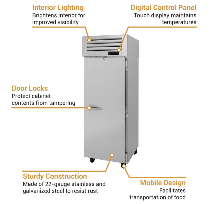 Turbo Air PRO26H Features