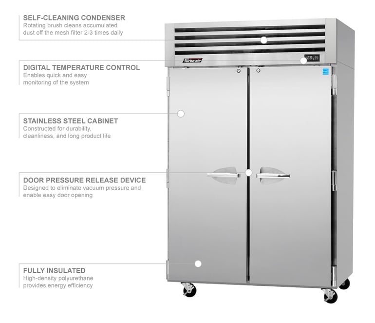 Turbo Air pro50f Features
