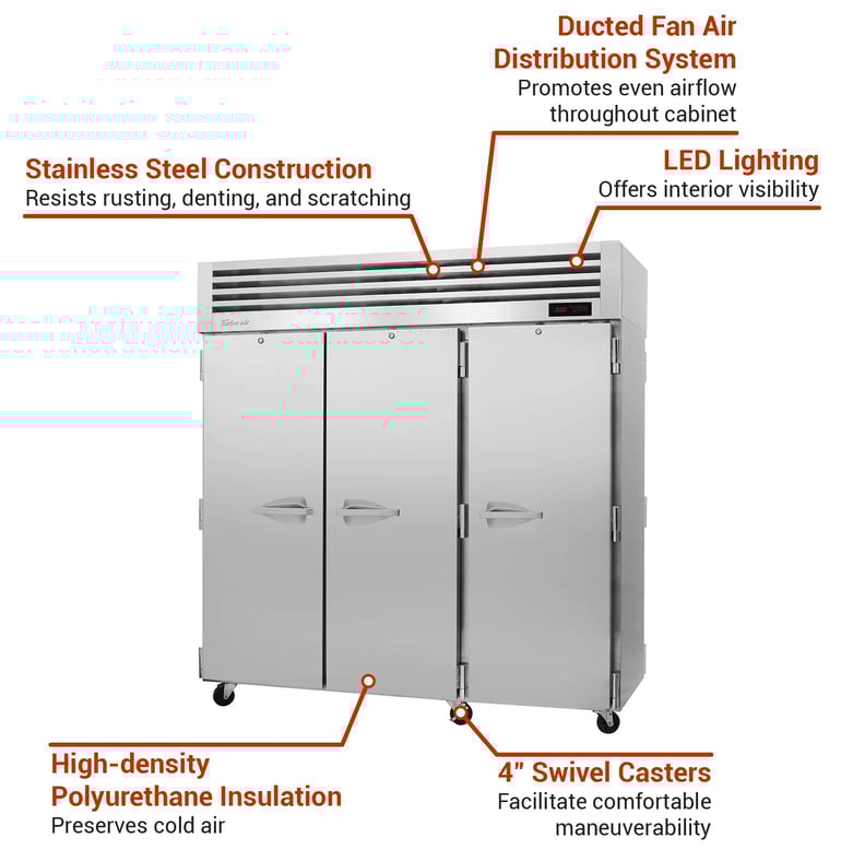 Turbo Air PRO77HPT Features
