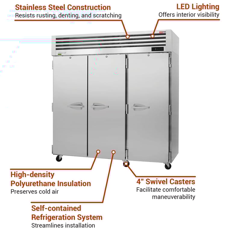 Turbo Air PRO77RN Features