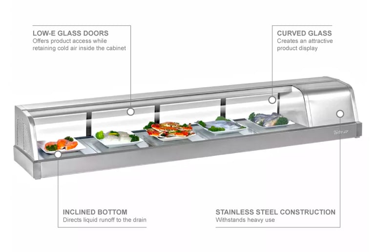 Turbo Air sak70rn Features