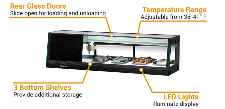 Turbo Air SAS50LN Features