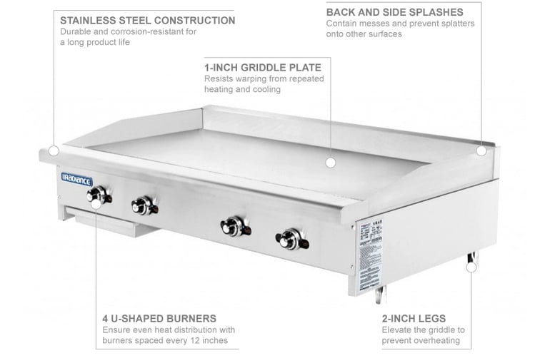 Turbo Air tatg48lp Features