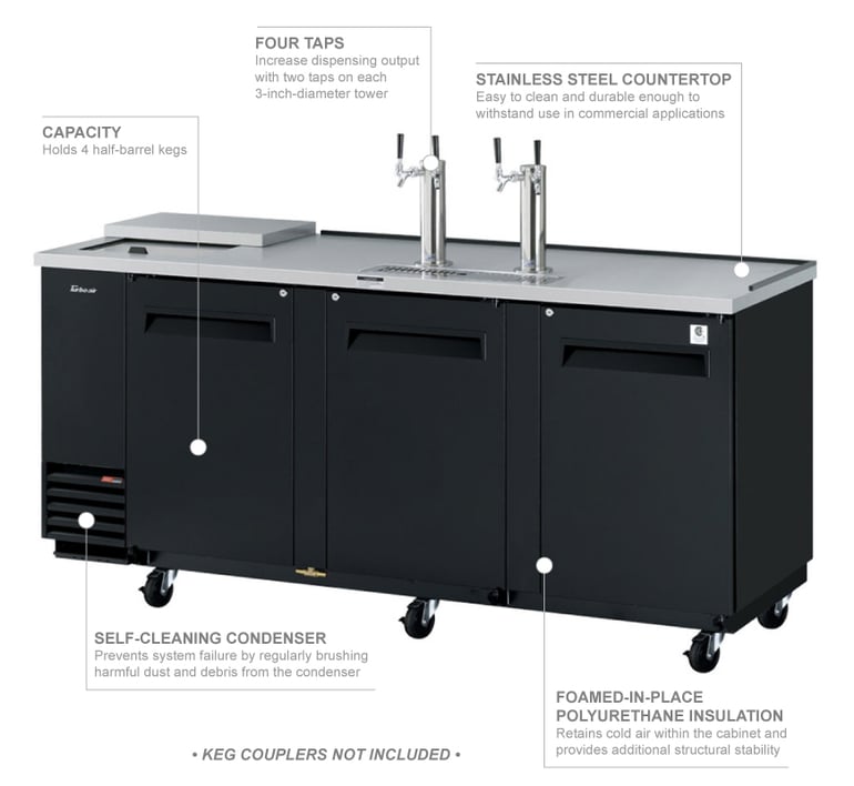 Turbo Air tcb4sbn Features