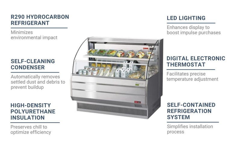 Turbo Air TOM50LSN Features