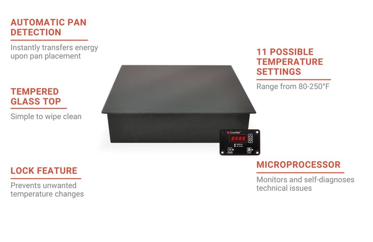 CookTek B652D Features
