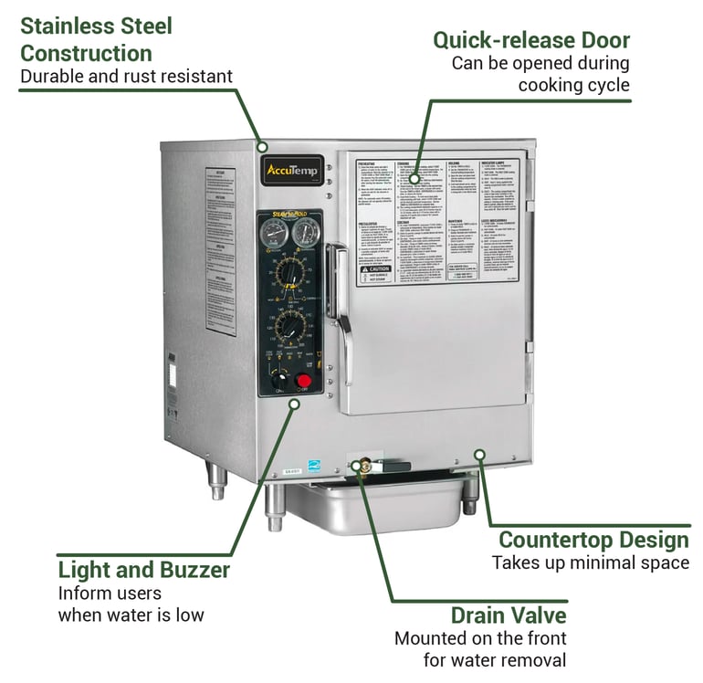 Accutemp S62083D080 Features