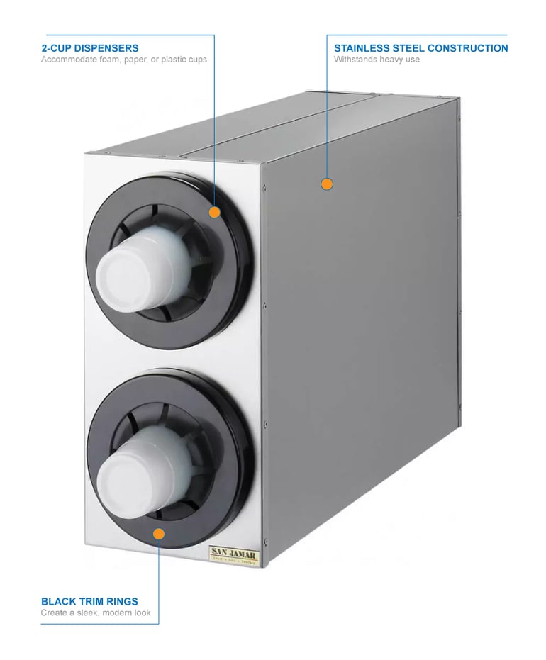 San Jamar C2852 Features