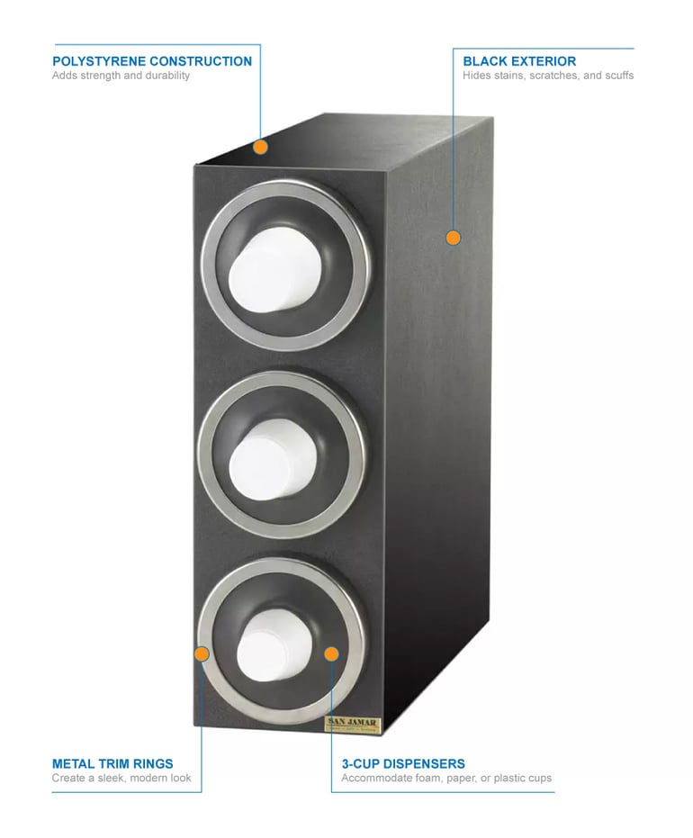 San Jamar C2903 Features