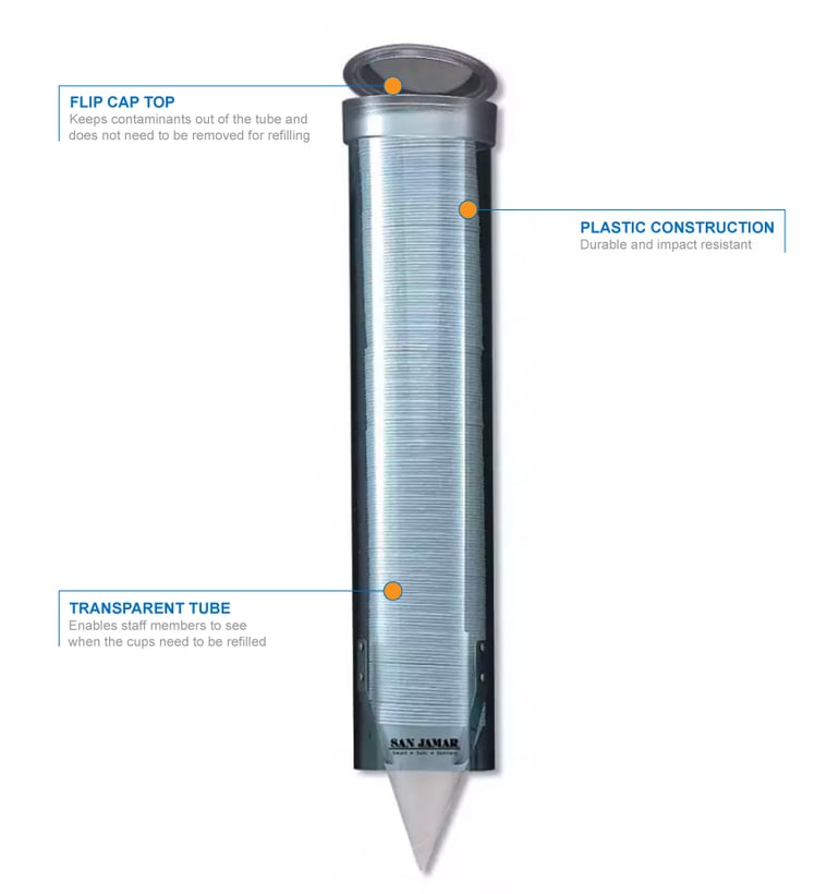 San Jamar C3165TBL Features