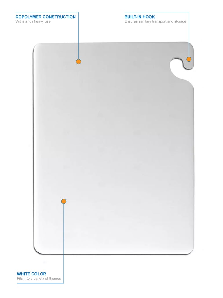 San Jamar CB182412WH Features