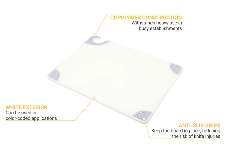 San Jamar CBG152012WH Features