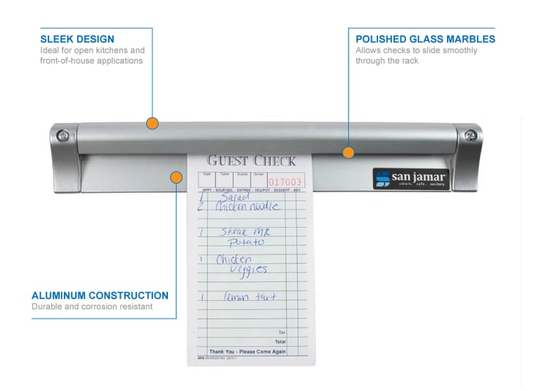 San Jamar ck6512a Features