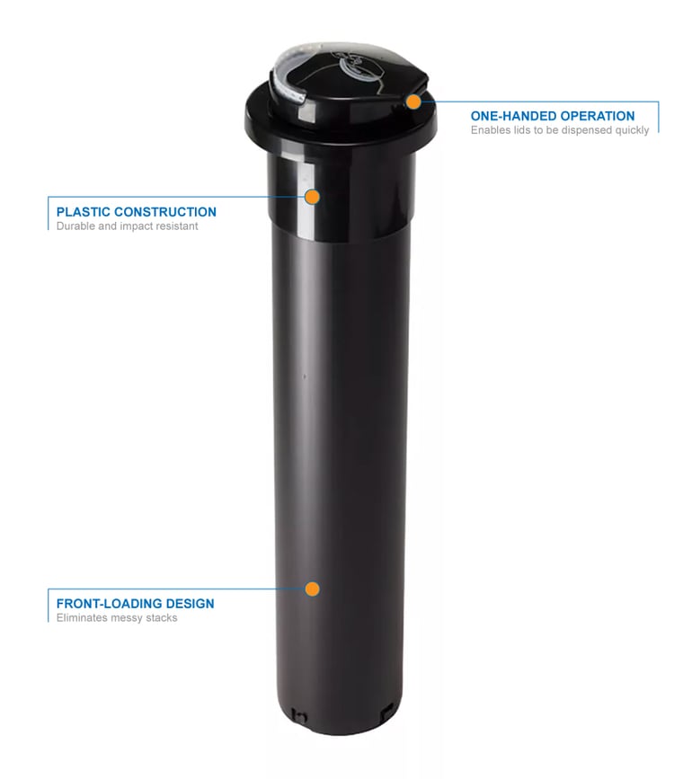 San Jamar l2400c Features