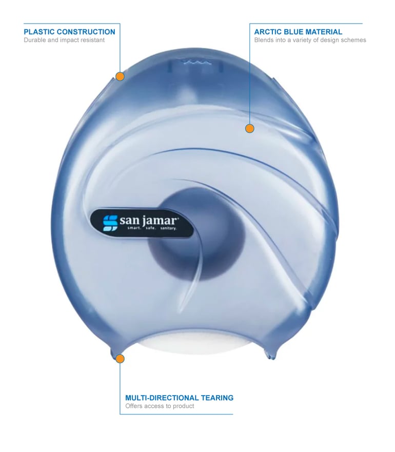 San Jamar R2090TBL Features