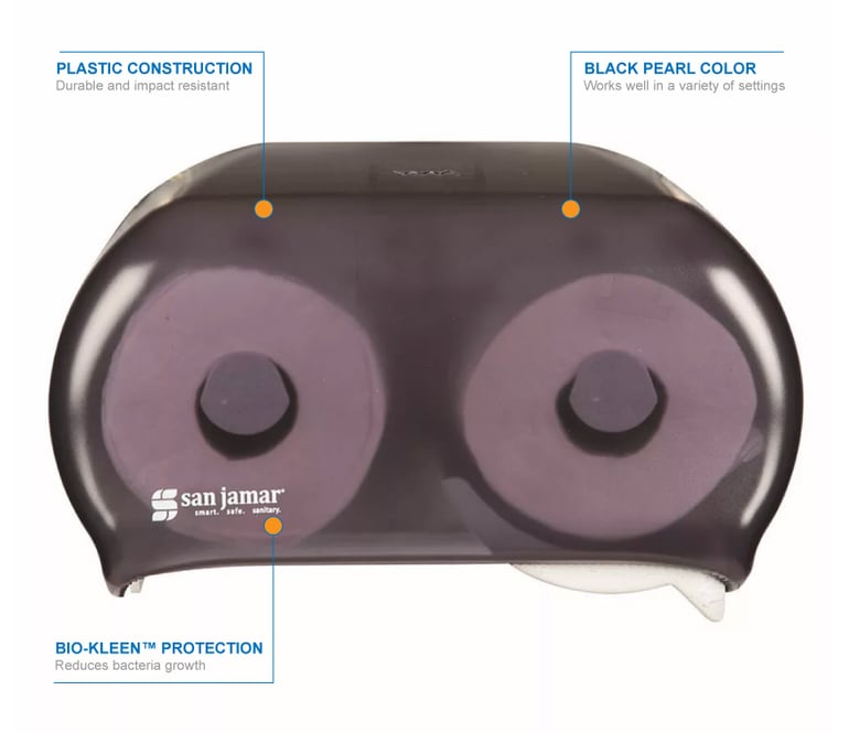San Jamar R3600TBK Features