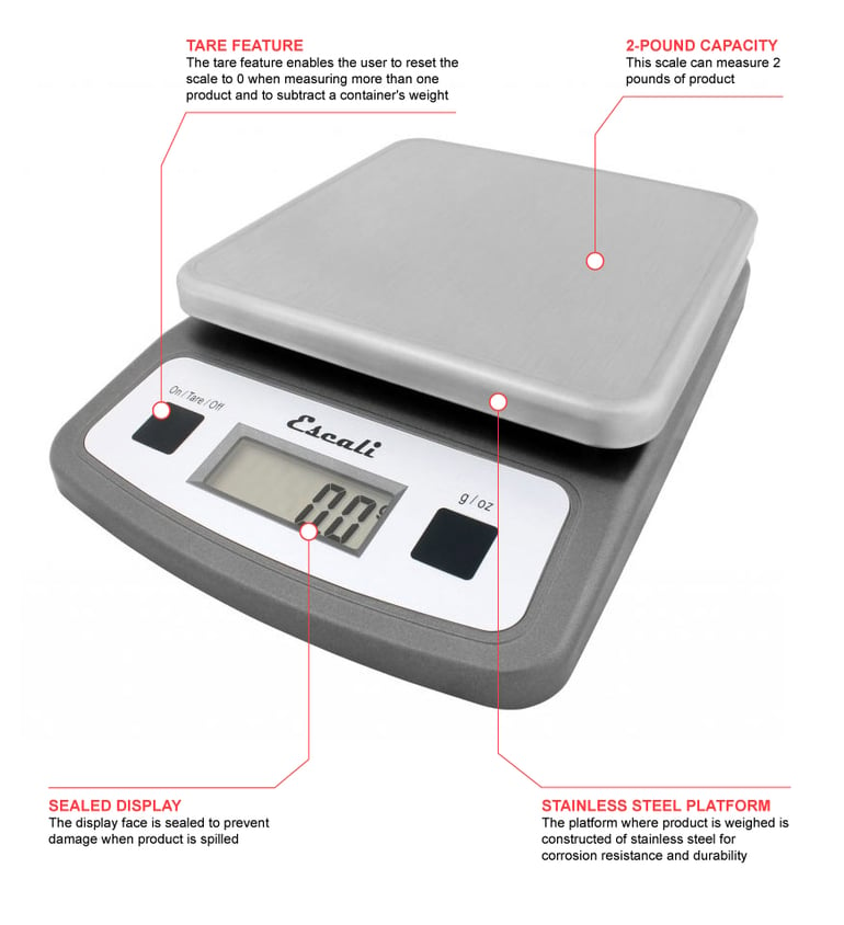 Escali Digital Pocket Scale, Measuring & Testing: Great Fermentations