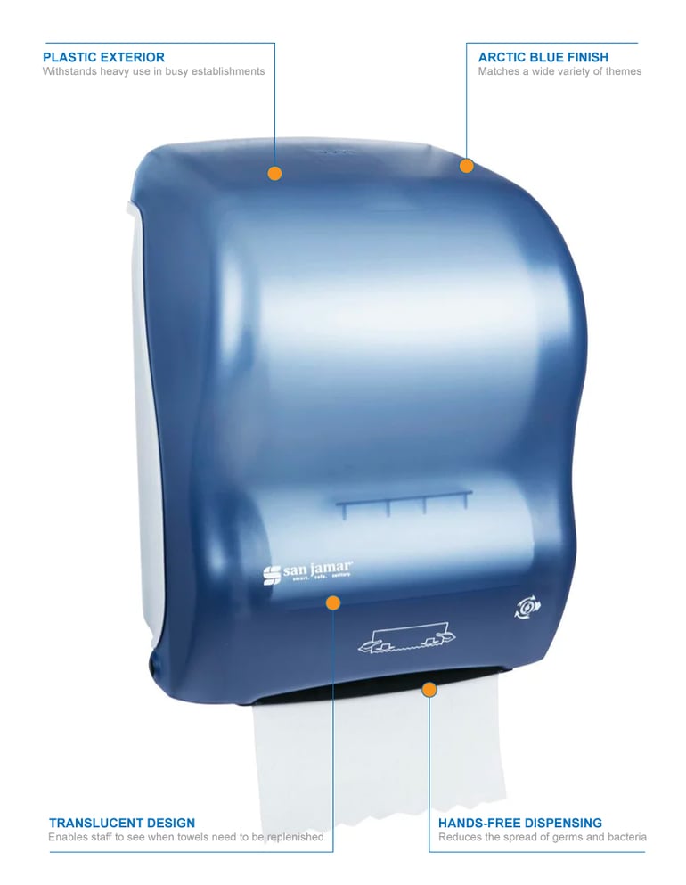 San Jamar t7000tbl Features