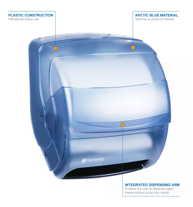 San Jamar T850TBL Features