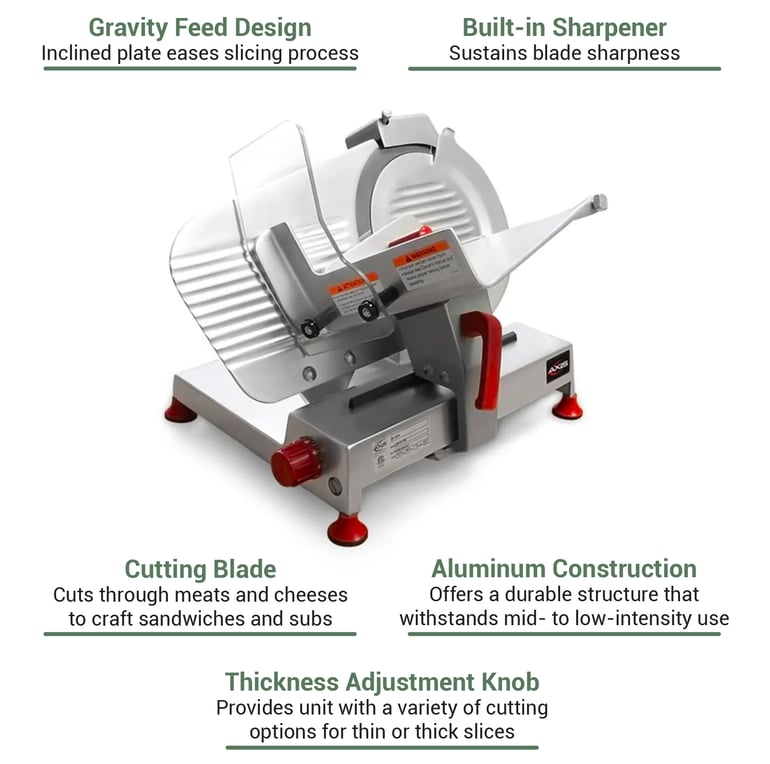 Centerline by Hobart EDGE10 10 Manual Meat Slicer - 1/3 hp