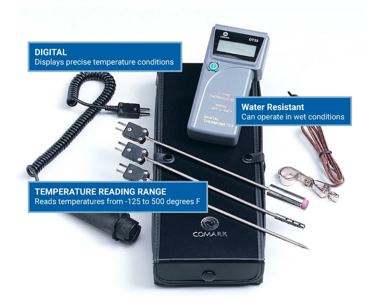 The ATT19 Type J Oven/Air Temperature Probe from Comark Instruments