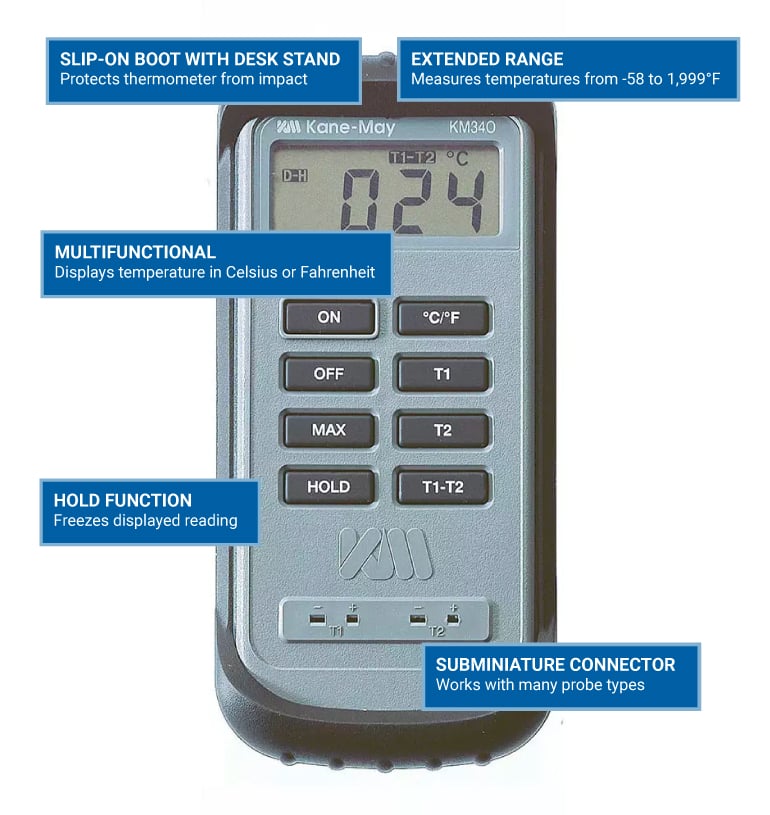 Comark KM340 Features