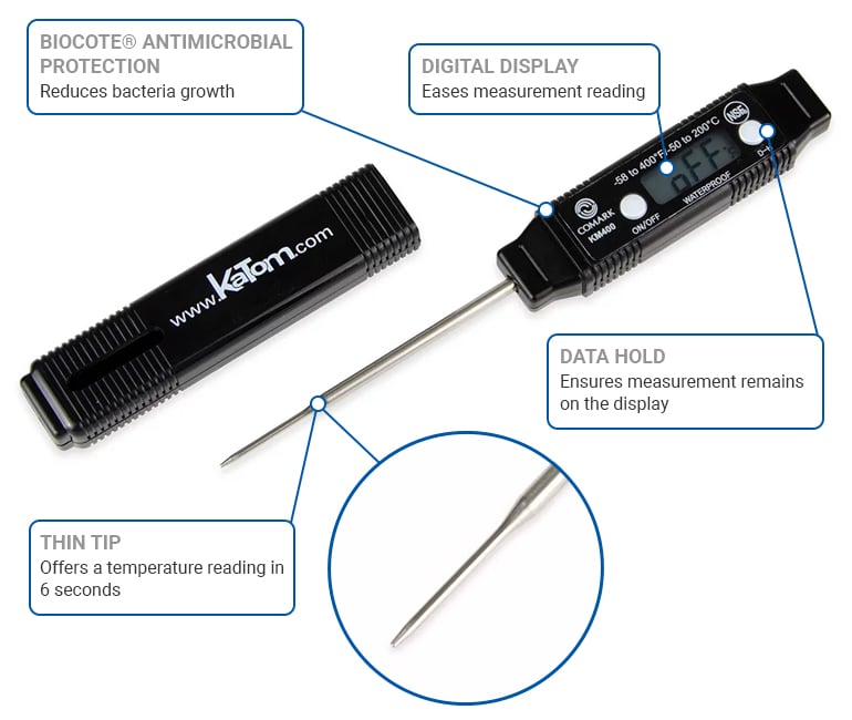 Comark KM400 Features