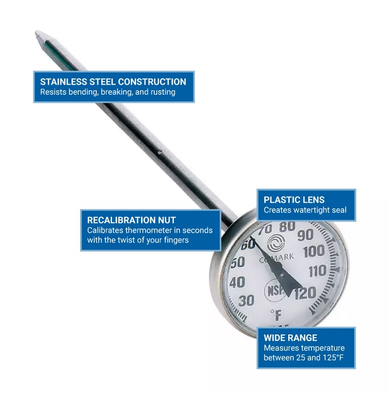 Comark T125 Features