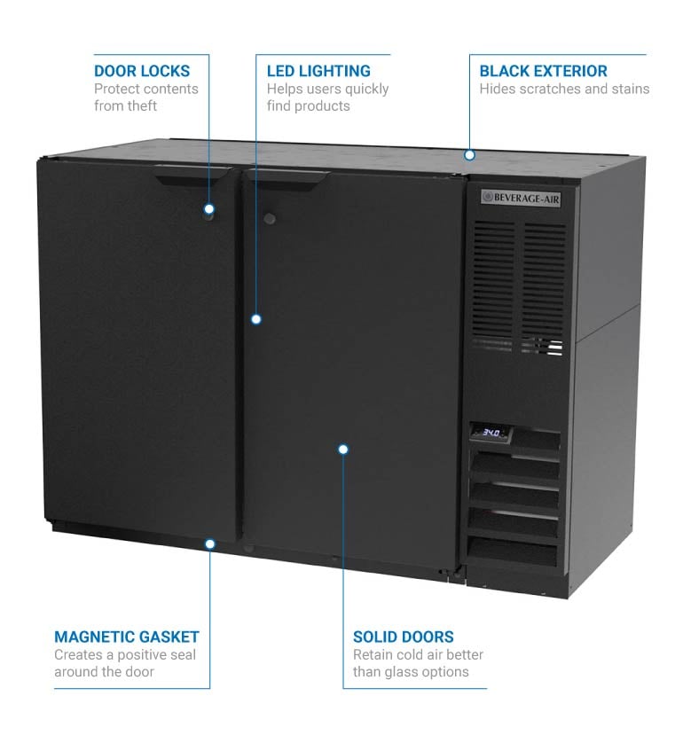 Beverage Air bb48hc1b Features