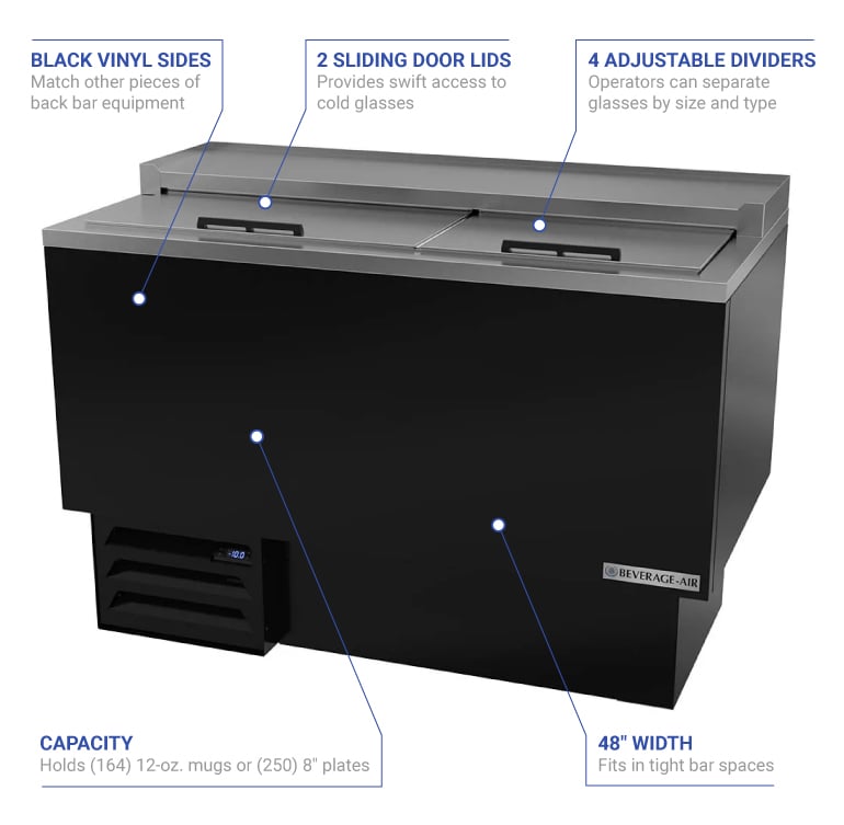 Beverage Air GF48HCB Features