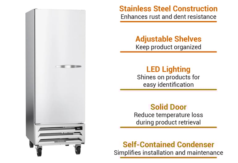 Beverage Air HBR12HC1LFT Features