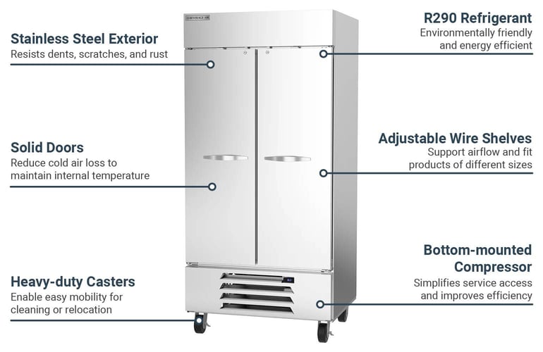 Beverage-Air HBR35HC1 Features