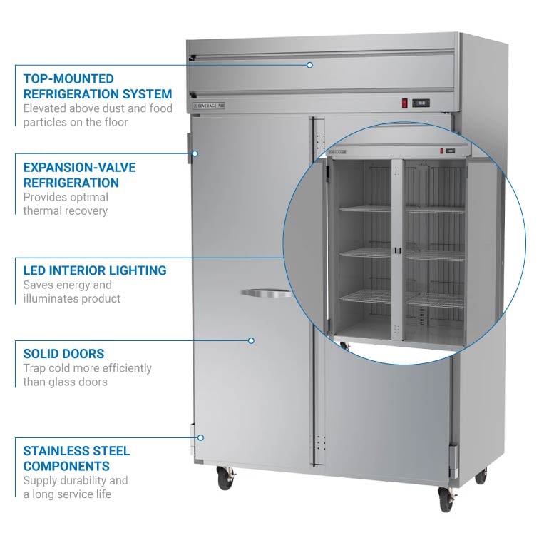 Beverage Air HF2HC1S Features