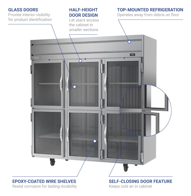 Beverage Air hr3hc1hg Features