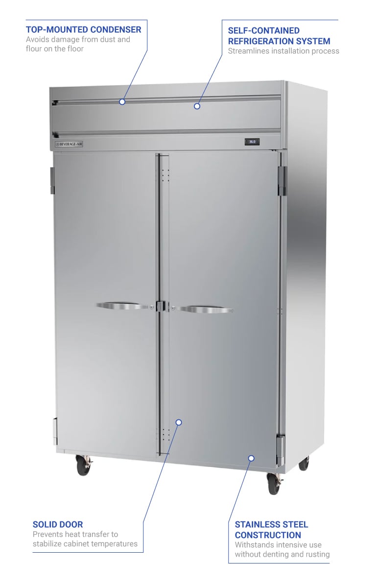 Beverage Air hrps21s Features