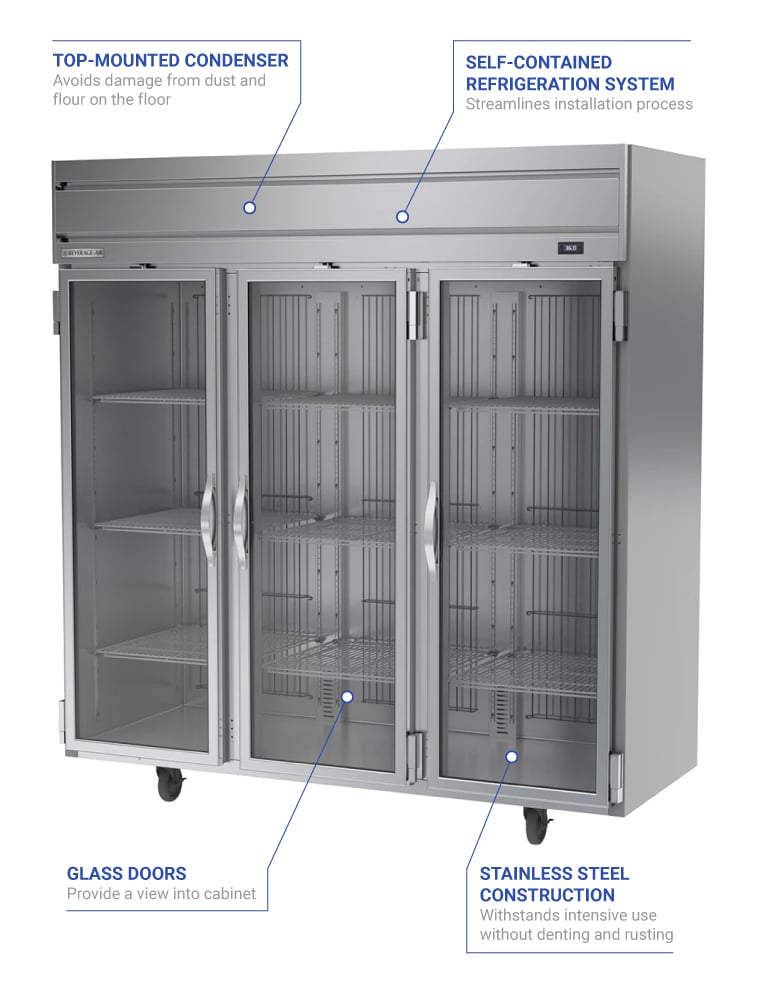 Beverage Air hrps3hc1g Features