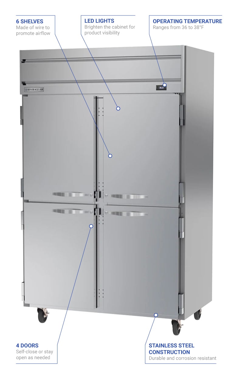 Beverage Air hrs2hc1hs Features