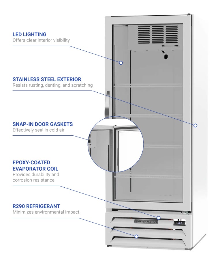 Beverage Air MMF12HC1W Features