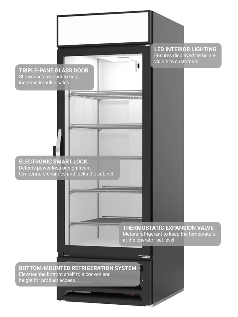 Beverage Air MMF23HC1BIQ Features