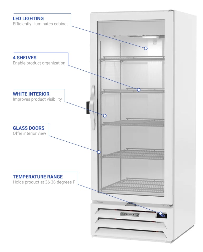 Beverage Air mmr12hc1wiq Features