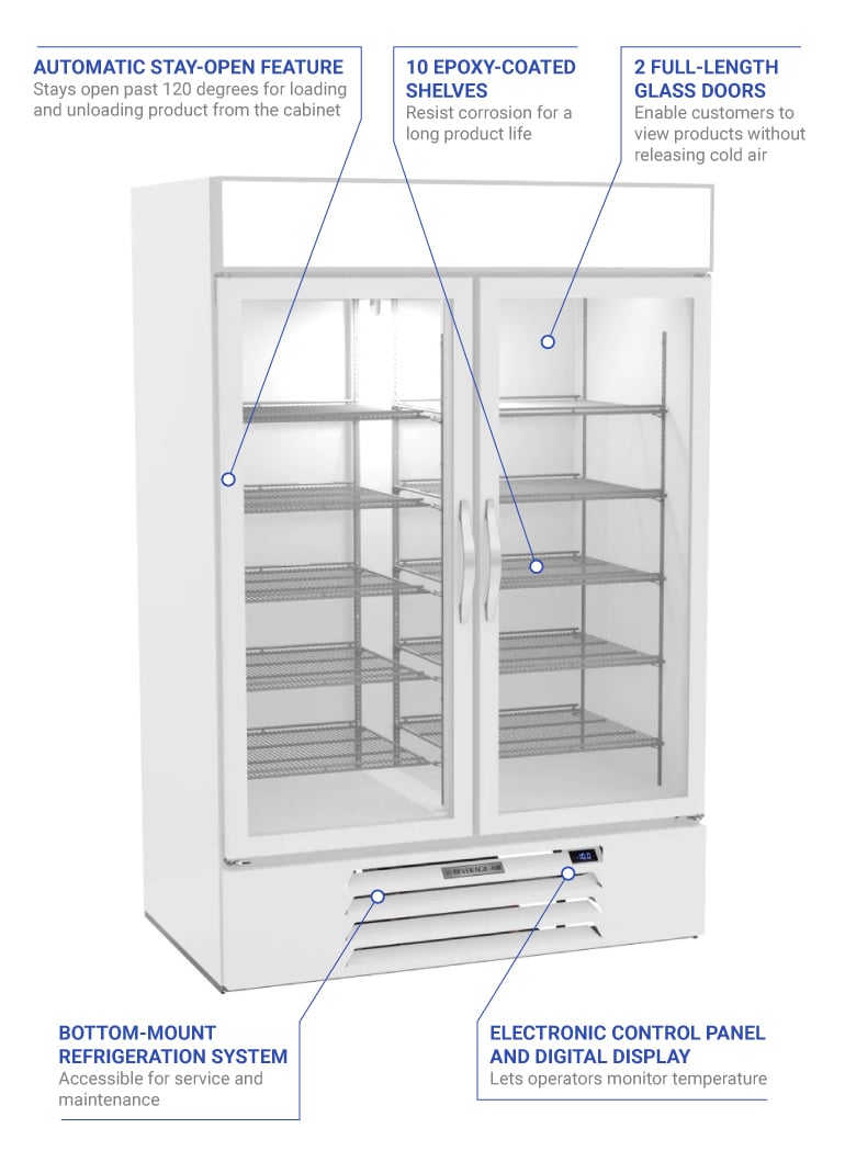 Beverage Air MMR49HC1W Features