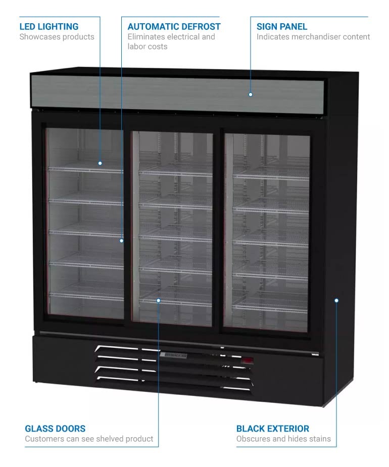 Beverage Air MMR66HC1B Features