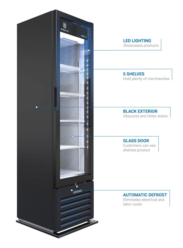 Beverage Air MT081H6B Features