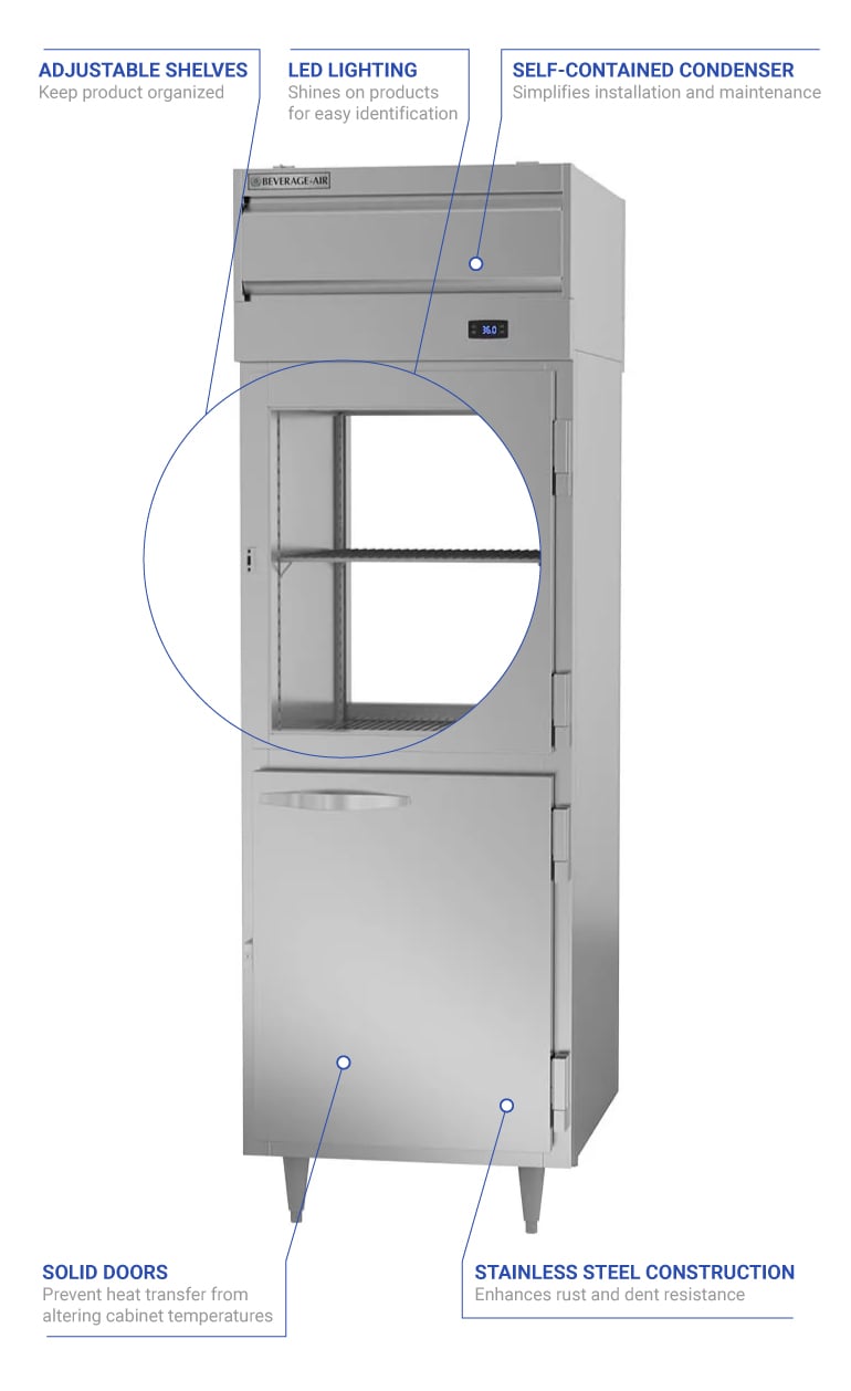 Beverage Air prd1hc1ahs Features