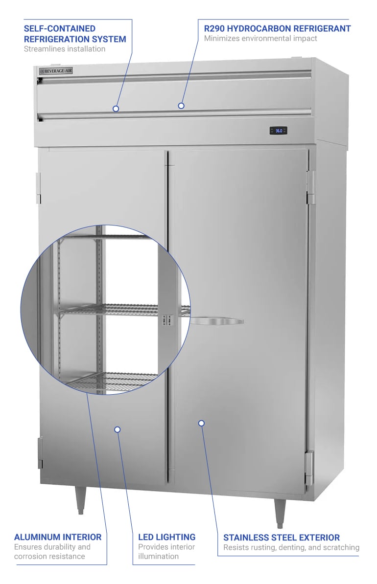 Beverage Air prd2hc1as Features