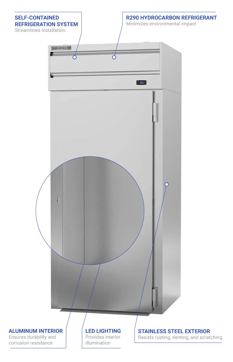 Beverage Air pri1hc1as Features